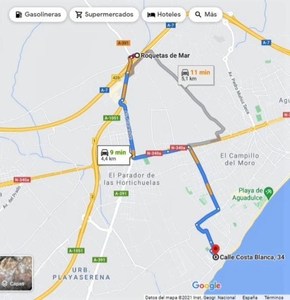 Apartamento Las Palmerillas-Residencial Torrequebrada Roquetas de Mar Eksteriør bilde